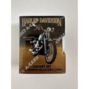 Vintage 1992 Harley Davidson Collector Cards Series 2 Dealer Set Sealed